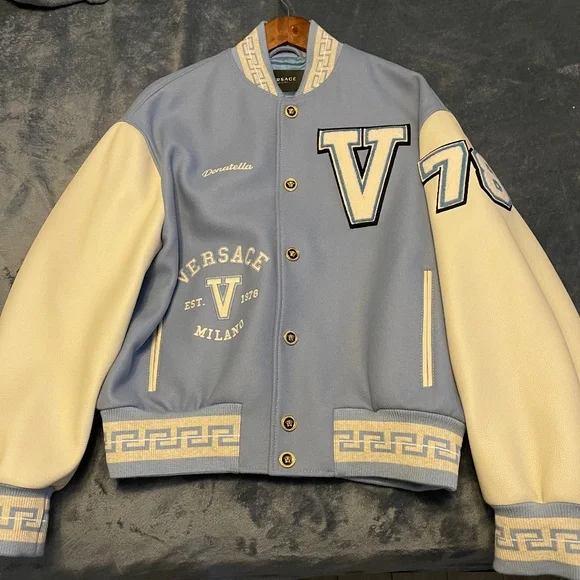 Versace | Jackets & Coats | Versace Varsity Jacket | Poshmark